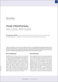 PhD Proposal